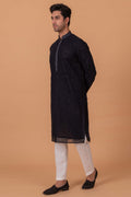 MLS EMBROIDERED KURTA PAJAMA