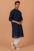 MLS EMBROIDERED KURTA PAJAMA