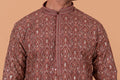MLS EMBROIDERED KURTA PAJAMA