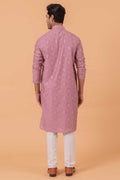 MLS EMBROIDERED KURTA PAJAMA