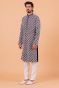 MLS PRINTED KURTA PAJAMA