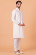 MLS EMBROIDERED KURTA PAJAMA