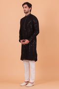 MLS CHIKANKARI KURTA PAJAMA