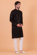 MLS CHIKANKARI KURTA PAJAMA