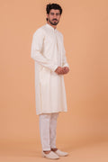 MLS CHIKANKARI KURTA PAJAMA