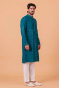 MLS CHIKANKARI KURTA PAJAMA