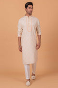MLS EMBROIDERED KURTA PAJAMA
