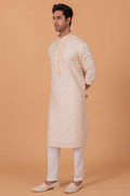MLS EMBROIDERED KURTA PAJAMA
