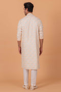 MLS EMBROIDERED KURTA PAJAMA