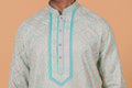 MLS EMBROIDERED KURTA PAJAMA