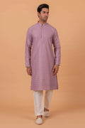 MLS EMBROIDERED KURTA PAJAMA