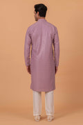 MLS EMBROIDERED KURTA PAJAMA