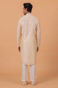 MLS EMBROIDERED KURTA PAJAMA