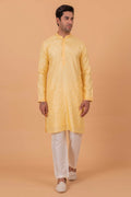 MLS EMBROIDERED KURTA PAJAMA