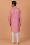 MLS EMBROIDERED KURTA PAJAMA
