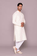 MLS EMBROIDERED KURTA PAJAMA
