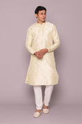MLS EMBROIDERED KURTA PAJAMA