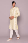 MLS EMBROIDERED KURTA PAJAMA