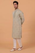 MLS EMBROIDERED KURTA PAJAMA