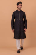 MLS EMBROIDERED KURTA PAJAMA