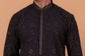 MLS EMBROIDERED KURTA PAJAMA
