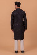 MLS EMBROIDERED KURTA PAJAMA