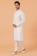 MLS EMBROIDERED KURTA PAJAMA