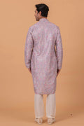 MLS EMBROIDERED KURTA PAJAMA