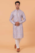 MLS EMBROIDERED KURTA PAJAMA