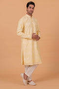 MLS EMBROIDERED KURTA PAJAMA