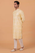 MLS EMBROIDERED KURTA PAJAMA