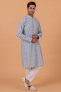MLS PRINTED KURTA PAJAMA