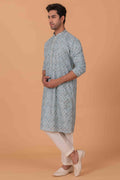MLS PRINTED KURTA PAJAMA