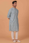 MLS PRINTED KURTA PAJAMA