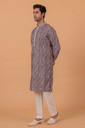 MLS PRINTED KURTA PAJAMA