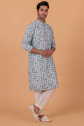 MLS PRINTED KURTA PAJAMA