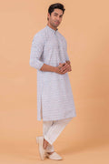 MLS CHIKANKARI KURTA PAJAMA