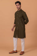 MLS CHIKANKARI KURTA PAJAMA