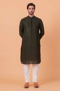 MLS CHIKANKARI KURTA PAJAMA