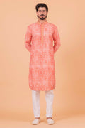 MLS PRINTED KURTA PAJAMA
