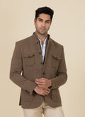 MLS COAT WITH MUFFLER 1PC