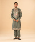 MLS EMBROIDERED KURTA PAJAMA