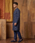 MLS EMBROIDERED KURTA PAJAMA