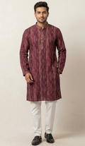 MLS PRINTED KURTA PAJAMA