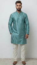 MLS PRINTED KURTA PAJAMA