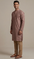 MLS PRINTED KURTA PAJAMA