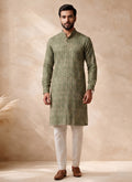 MLS PRINTED KURTA PAJAMA