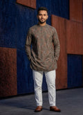 MLS PRINTED SHORT KURTA F/S