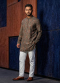 MLS PRINTED SHORT KURTA F/S