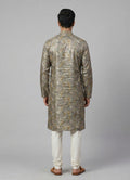 MLS PRINTED KURTA PAJAMA 2PCS
